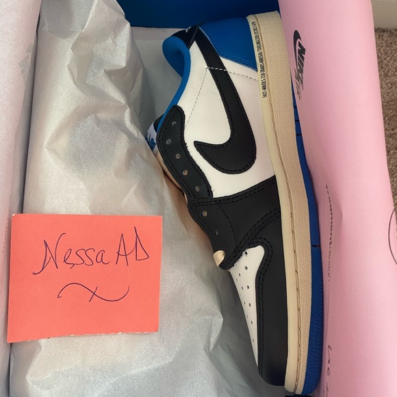 π¨ SOLD π¨ Jordan 1 Low x Travis Scott x Fragment - Picture 5 of 6